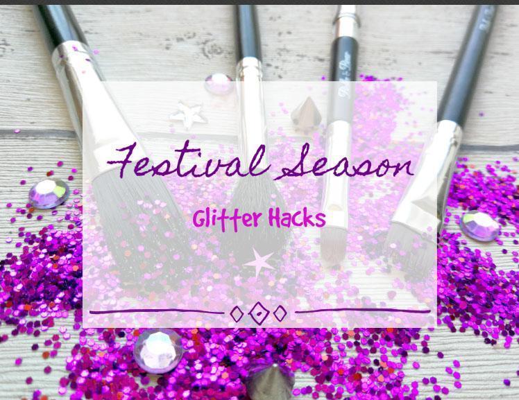 Glitter hacks to use this festival season