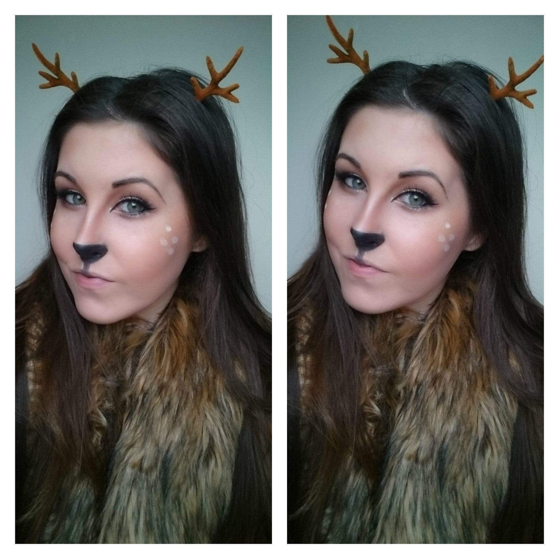 Reindeer Glam look