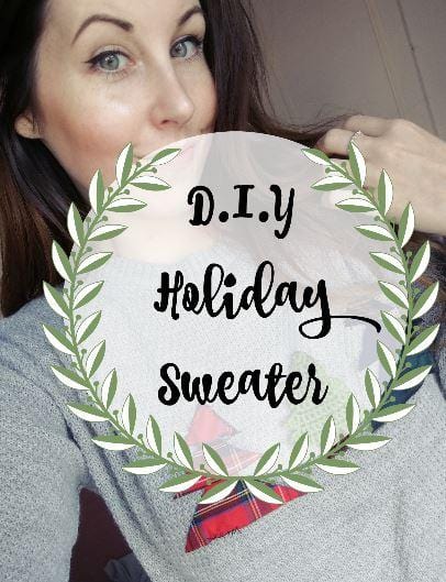 DIY Holiday sweater
