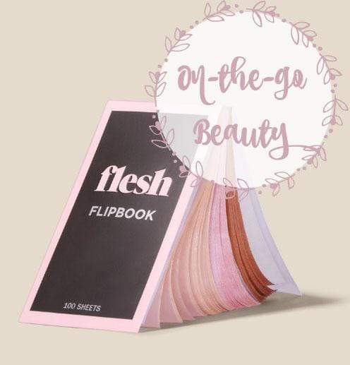 Ultimate on-the-go makeup with Flesh Beauty Flipbook!