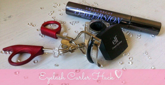 Eyelash Curler 'Eye Liner' Hack