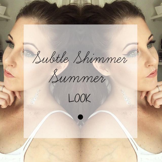 Subtle Shimmer Summer Look