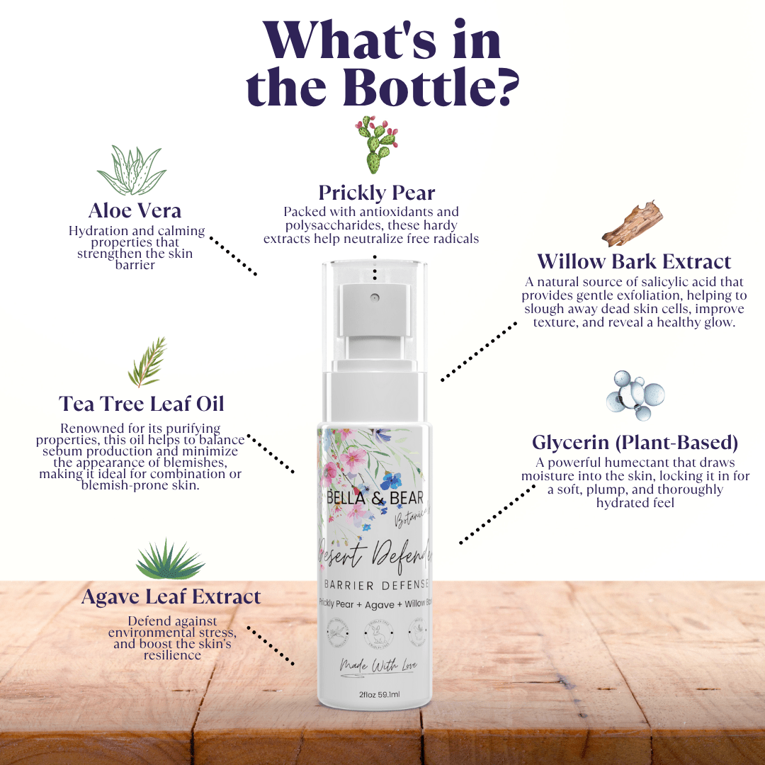 Bella and Bear Skin Care Bella & Bear Botanicals | Desert Defender: Barrier Defense Toner