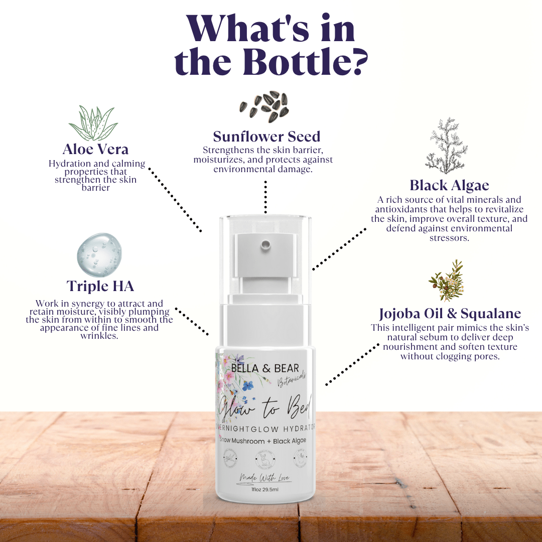 Bella and Bear Skin Care Bella & Bear Botanicals | Glow-To-Bed - Overnight Glow Hydrator
