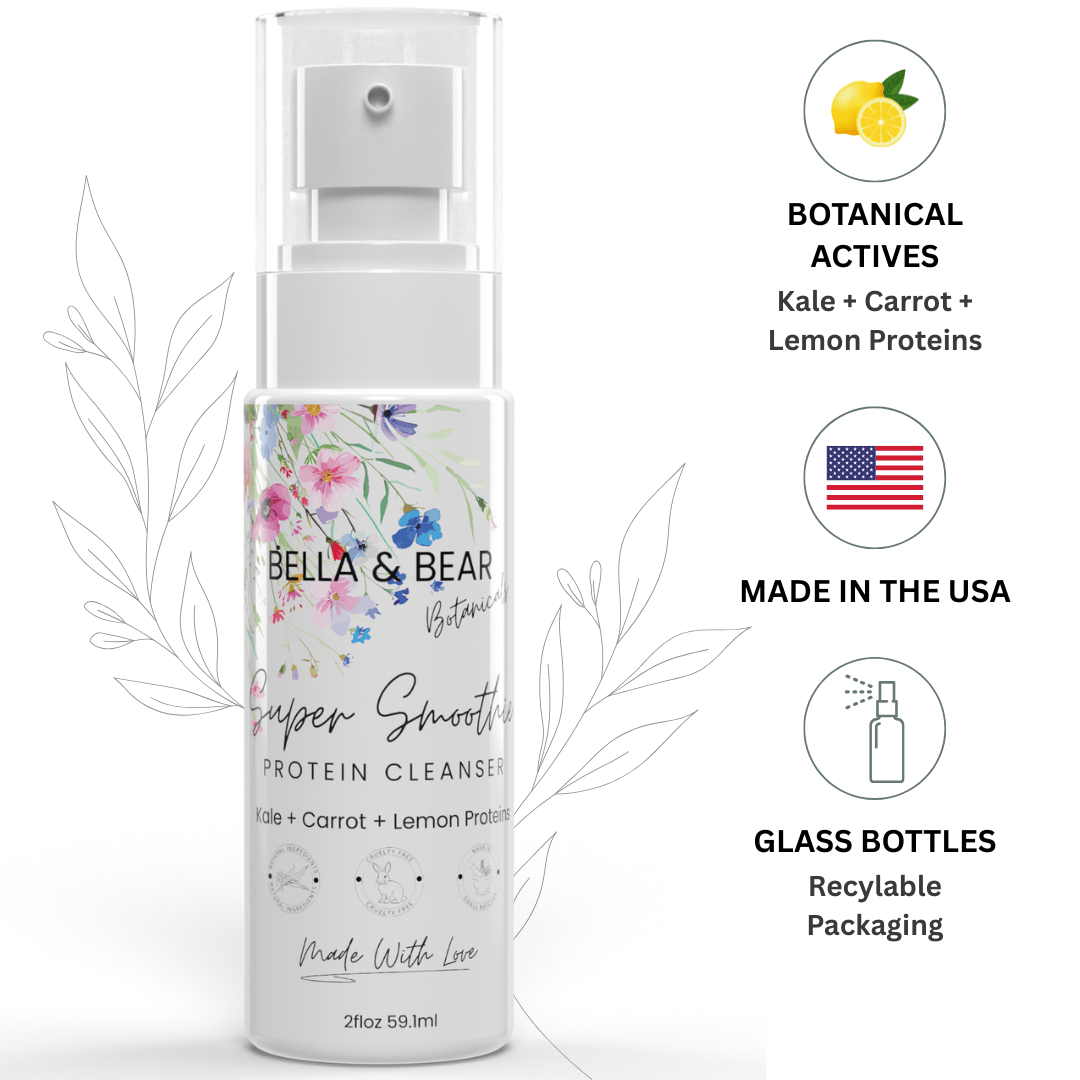 Bella and Bear Skin Care Bella & Bear Botanicals | Super Smoothie Protein Cleanser