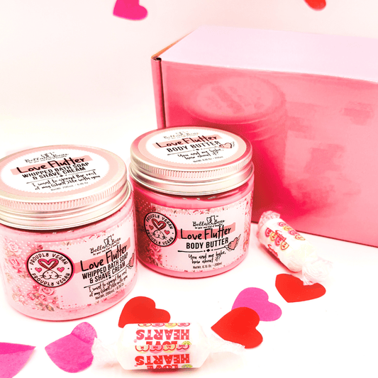 Bella and Bear Bath & Body Care 💕 Love Flutter Sweetheart Set