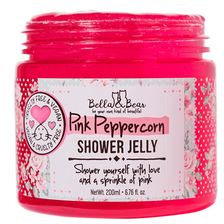 Bella and Bear Bath & Body Care Pink Peppercorn Shower and Bath Jelly X 6 units per case
