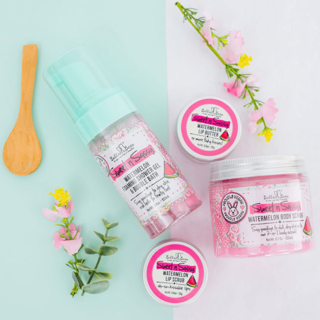 Bella and Bear Facial Care Sweet 'n' Sassy Watermelon Lip Butter