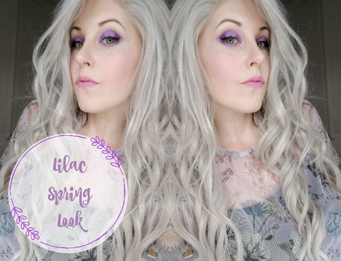 Lilac spring time look