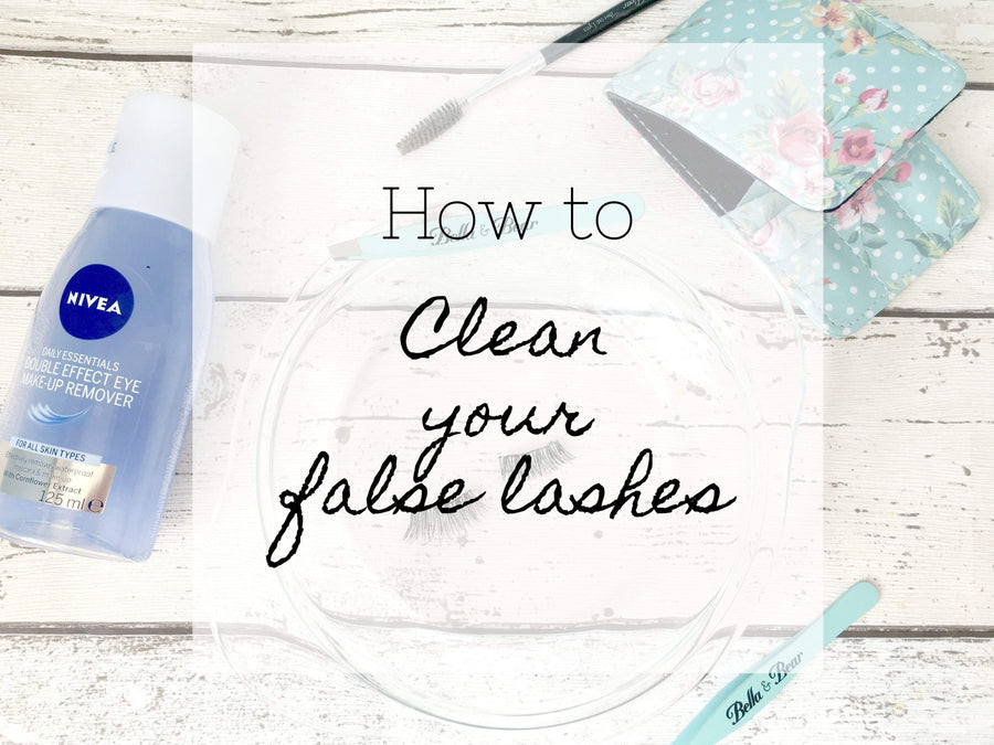 How to clean your falsies