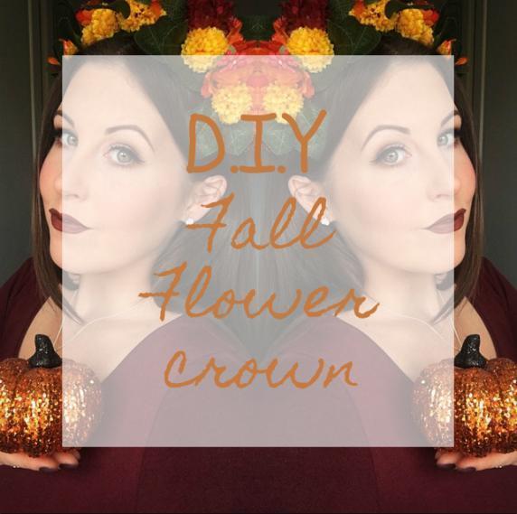 DIY Fall Flower Crown