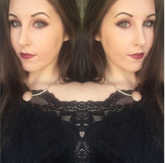 Full-coverage Valentines look