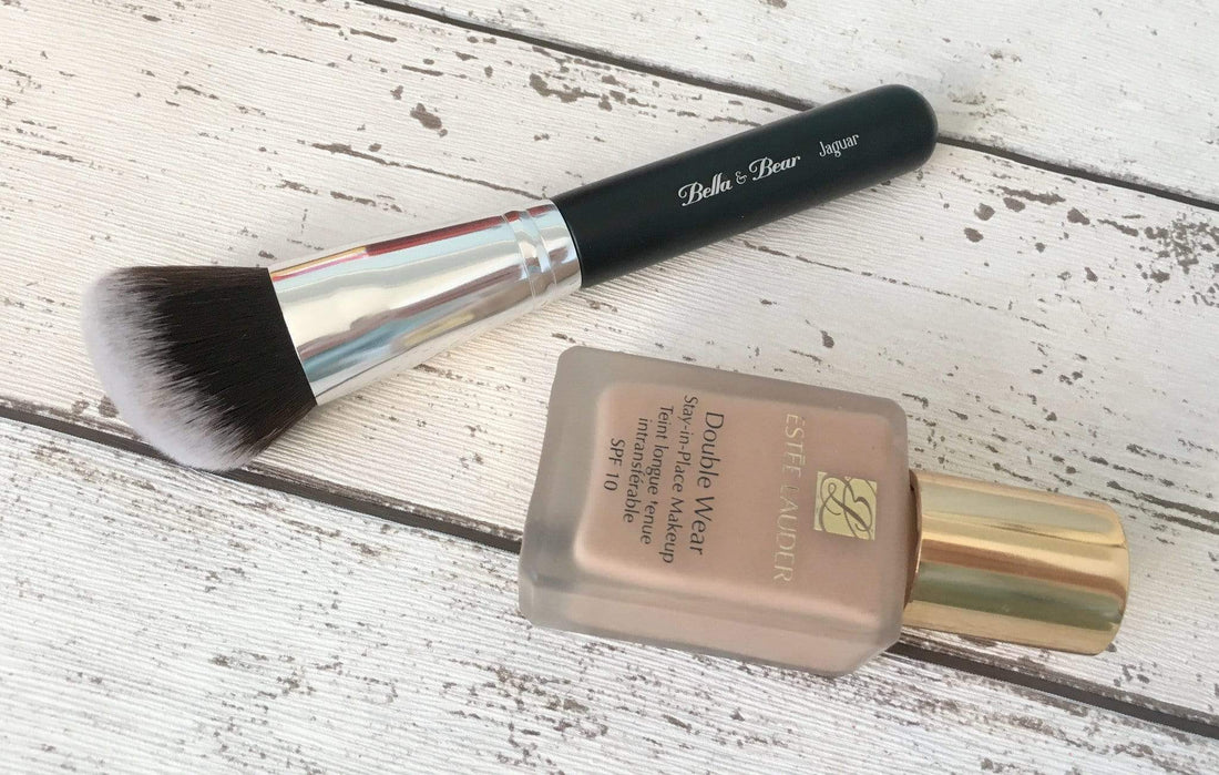 A Closer Look; Jaguar Angled Kabuki Brush