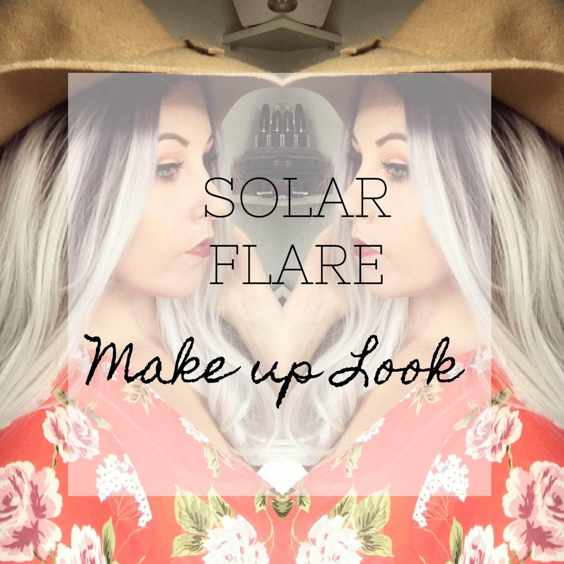 Solar Flare Makeup look