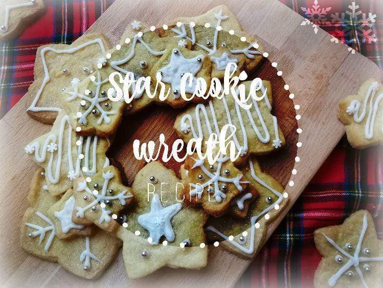 Star cookie wreath recipe