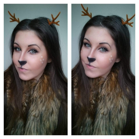Reindeer Glam look