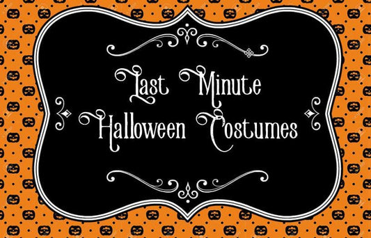 Last Minute Halloween GetUps