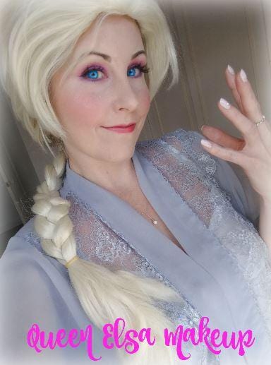 Queen Elsa Makeup Look