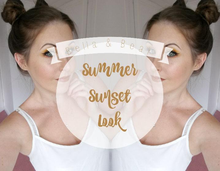 Summer Sunset makeup