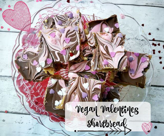 Vegan Valentines Shortbread