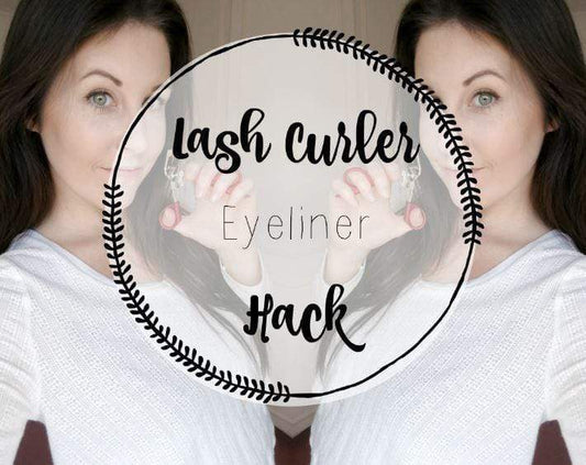Lash Curler 'Eye liner' hack!