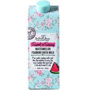 Sweet ’n’ Sassy: Foaming Bath Milk