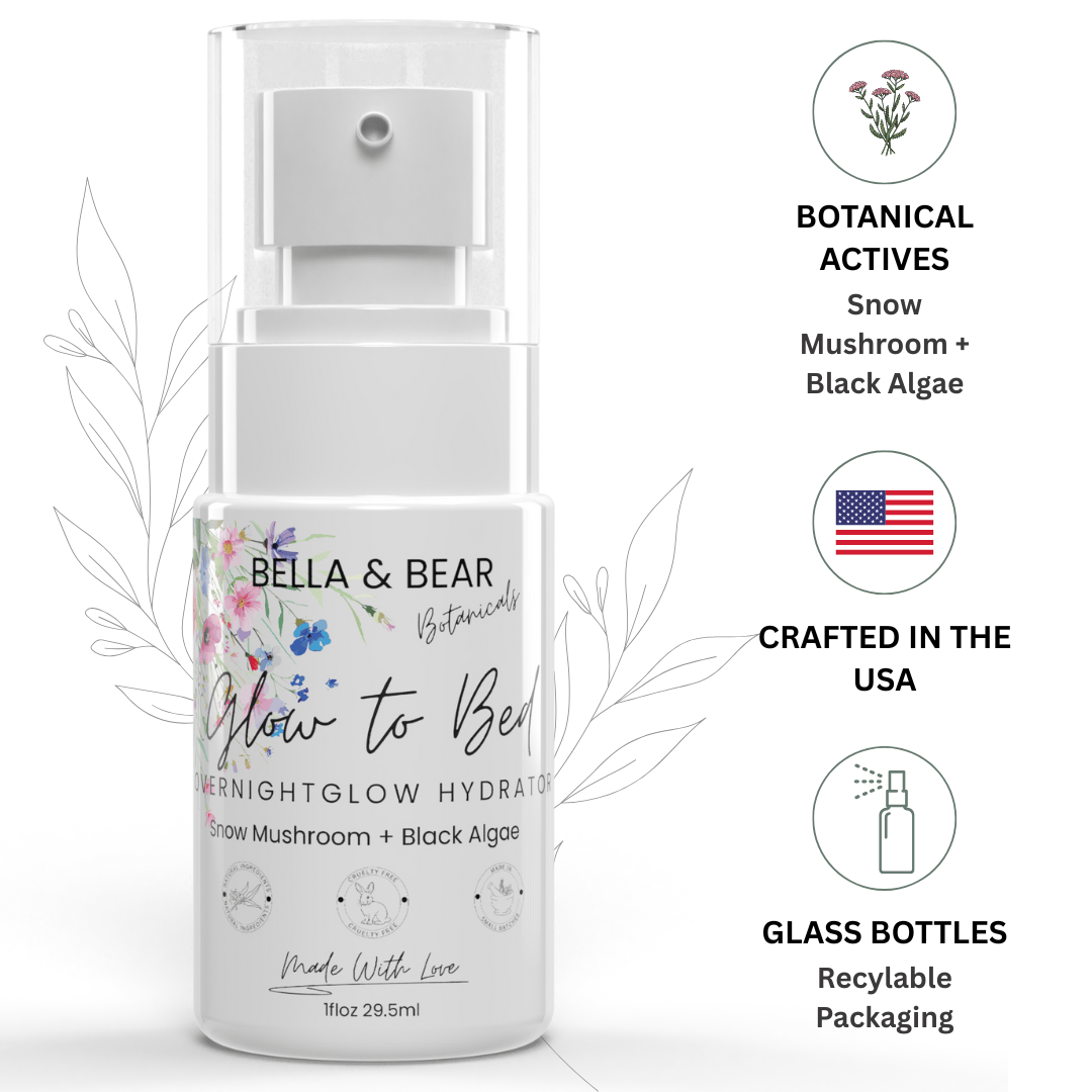 Bella and Bear Skin Care Bella & Bear Botanicals | Glow-To-Bed - Overnight Glow Hydrator