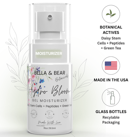 Bella and Bear Skin Care Bella & Bear Botanicals | Hydro Bloom - Gel Moisturizer
