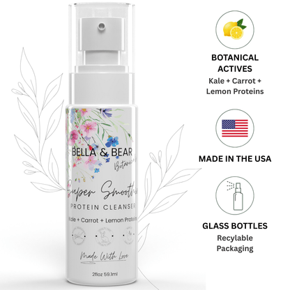 Bella and Bear Skin Care Bella & Bear Botanicals | Super Smoothie Protein Cleanser