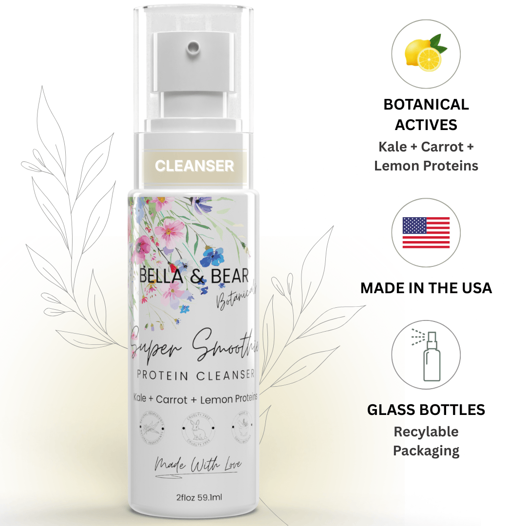 Bella and Bear Skin Care Bella & Bear Botanicals | Super Smoothie Protein Cleanser