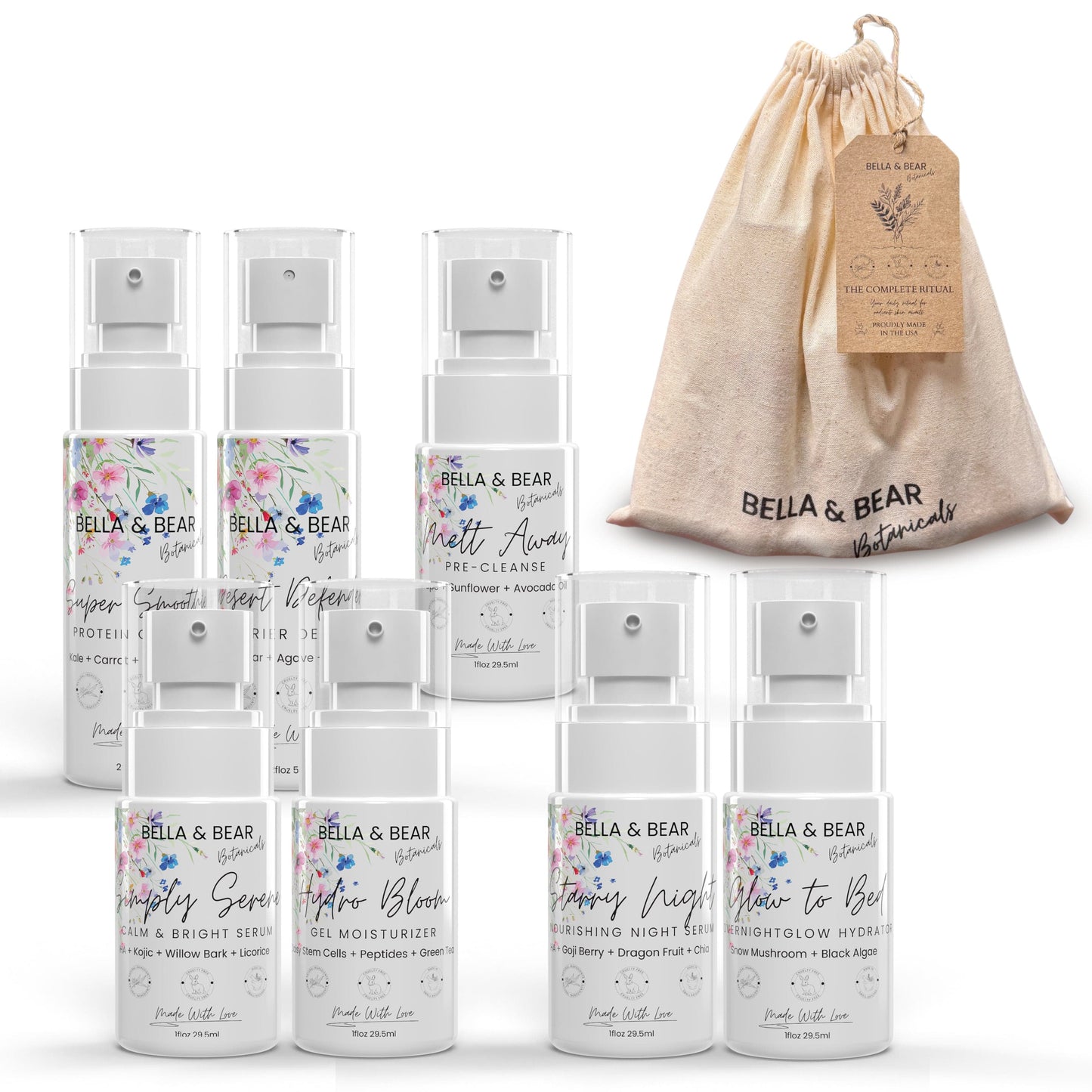 Bella and Bear Skin Care Bella & Bear Botanicals | The Complete Natural Skincare Ritual