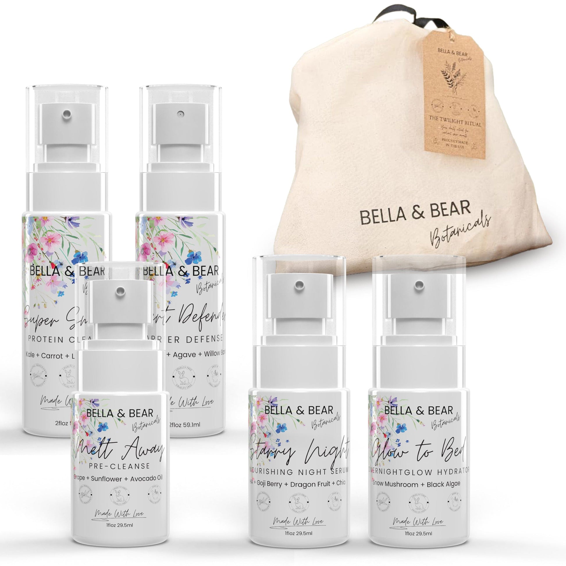 Bella and Bear Skin Care Bella & Bear Botanicals | The Twilight PM Natural Skincare Ritual