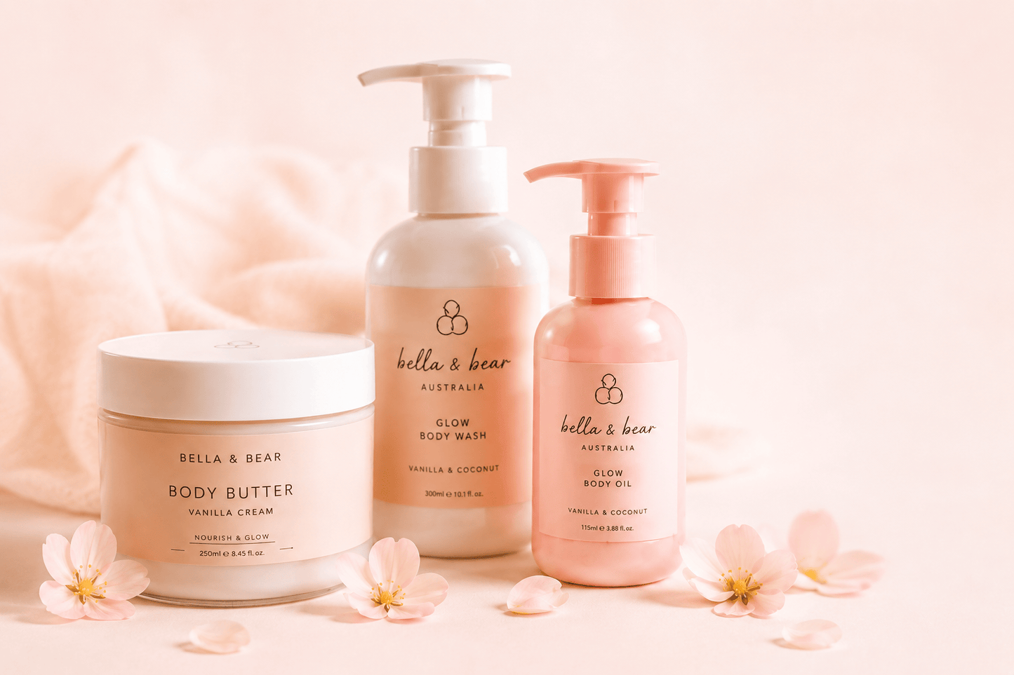 Bella and Bear Bella & Bear Full Glow Mystery Box | Limited Edition Self-Care Gift Set