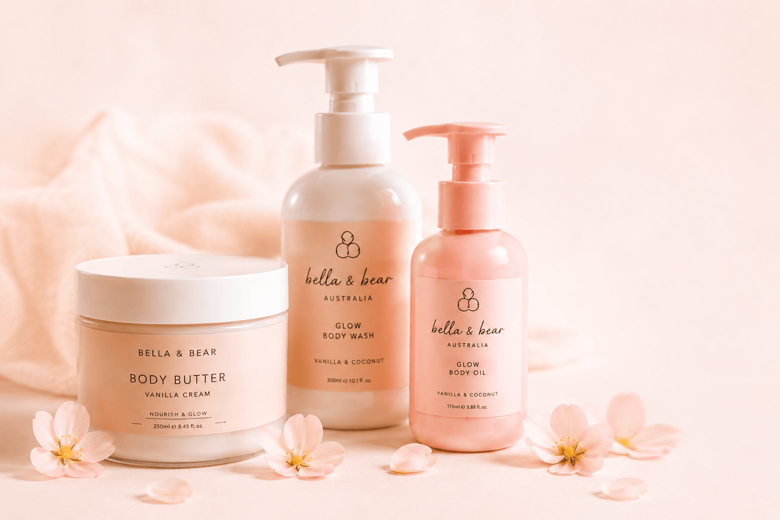 Bella and Bear Bella & Bear Full Glow Mystery Box | Limited Edition Self-Care Gift Set