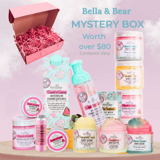 Bella and Bear Bath & Body Care Bella & Bear Mystery Box - Over $80 Value! (Full & Travel Sizes)