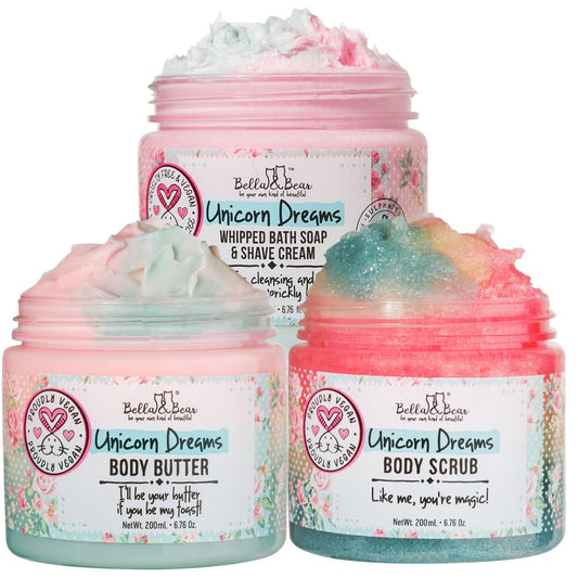 Bella and Bear Bath & Body Care Drift into Delight: The Unicorn Dreams Pamper Set