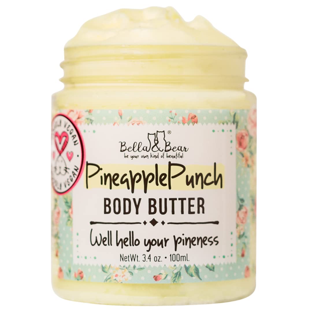 Bella and Bear Bath & Body Care Sunshine on the Go: The Mini Pineapple Punch Trio