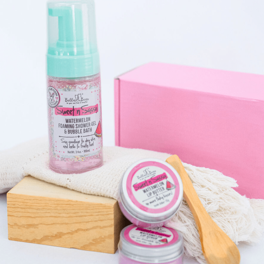 Bella and Bear Facial Care Sweet 'n' Sassy Watermelon Lip Scrub