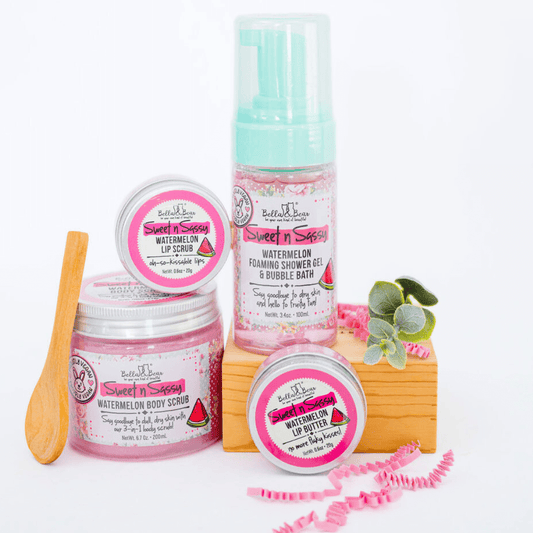 Bella and Bear Facial Care Sweet 'n' Sassy Watermelon Lip Scrub