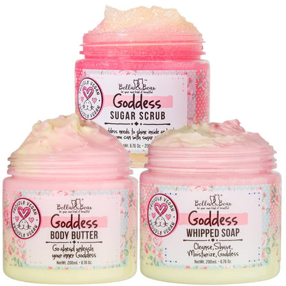 Bella and Bear Bath & Body Care Unleash Your Inner Radiance: The Goddess Body Ritual