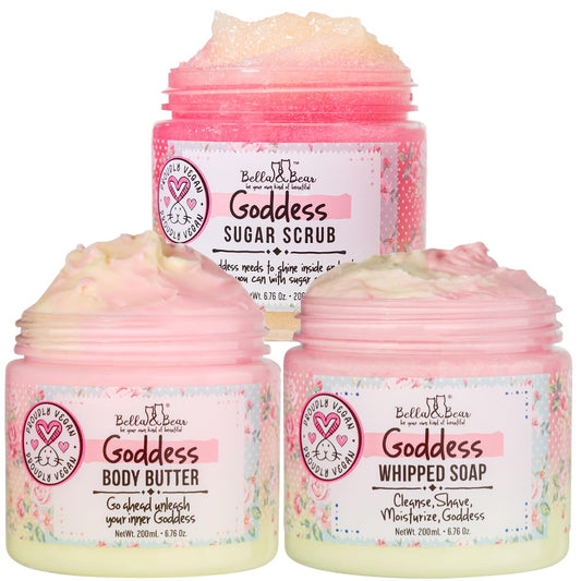Bella and Bear Bath & Body Care Unleash Your Inner Radiance: The Goddess Body Ritual
