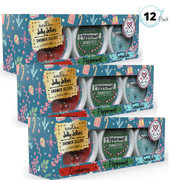 Bella and Bear Bath & Body Care 3 x 3oz Jolly Jellies Shower Jellies - Ltd Holiday Edition X 12 - C