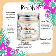 Bella and Bear Facial Care Hello Glow Face Mask 6.7oz X 12 - C